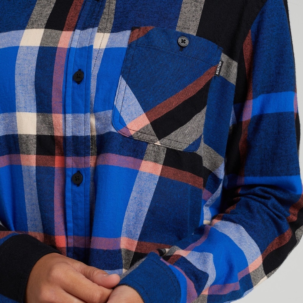 NWT Burton Women's Grace Flannel Shirt Large‎ Plaid Long Sleeve Casual Outdoor - Picture 4 of 13
